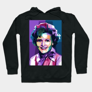 Betty White WPAP Hoodie